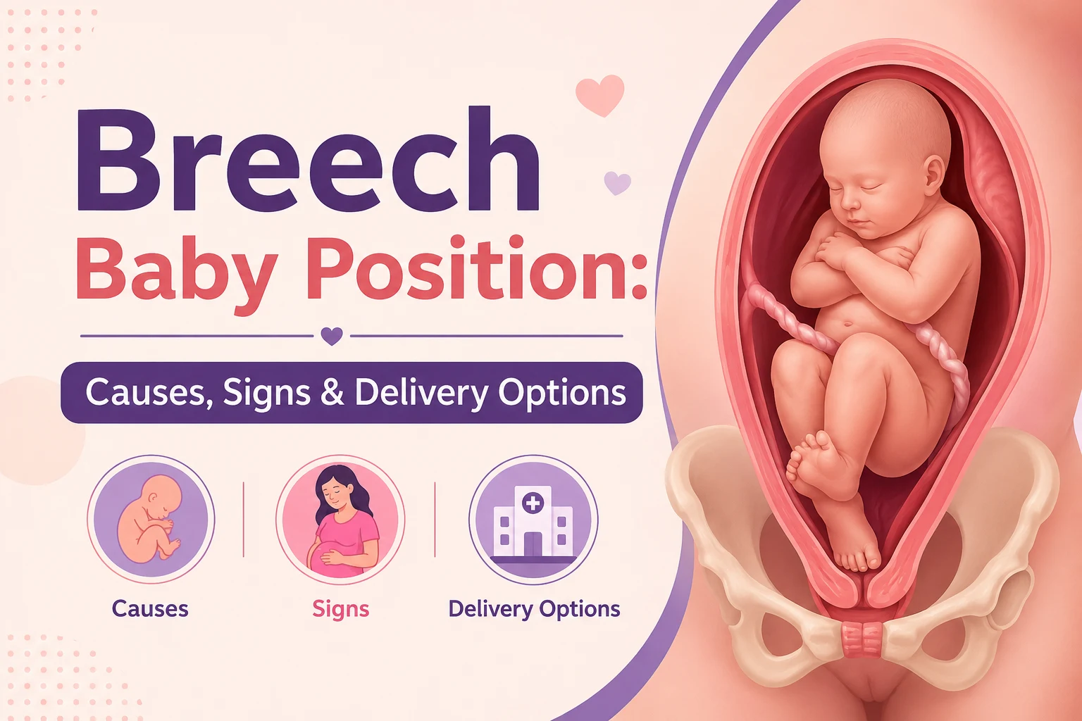 Breech Baby Position: Causes, Signs & Delivery Options 